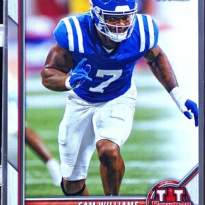 2021 Bowman University Sam Williams #73 Rebels First Bowman