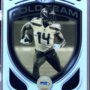 2021 Certified DK Metcalf #GT-12 Seahawks Gold Team