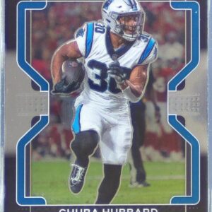 2021 Chronicles Chuba Hubbard RC #PB-24 Panthers Prizm Black