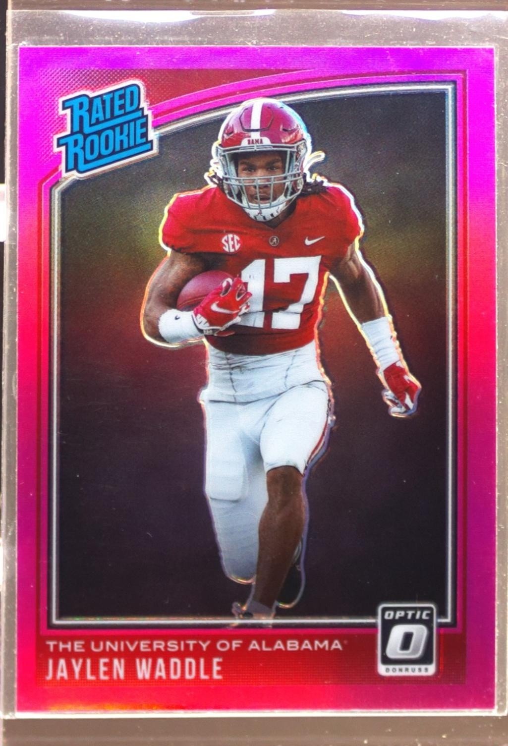 2021 Chronicles Draft Jaylen Waddle RC Pink #207 Tide