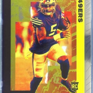 2021 Chronicles Trey Lance RC #FX-4 49ers Flux Rookies