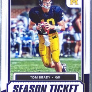 2021 Contenders Draft Picks Tom Brady #8 Wolverines