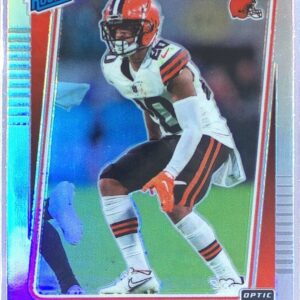 2021 Donruss Optic Greg Newsome II Holo RC #252 Browns