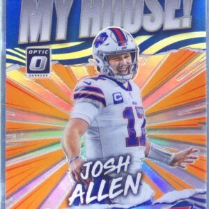 2021 Donruss Optic Josh Allen #MH-8 Bills My House!