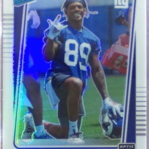 2021 Donruss Optic Kadarius Toney Holo Variation RC #212 Giants