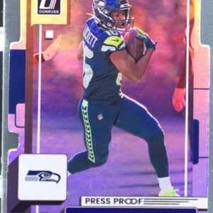 2021 Donruss Tyler Lockett Press Proof Silver Die Cut /75 #31 Seahawks