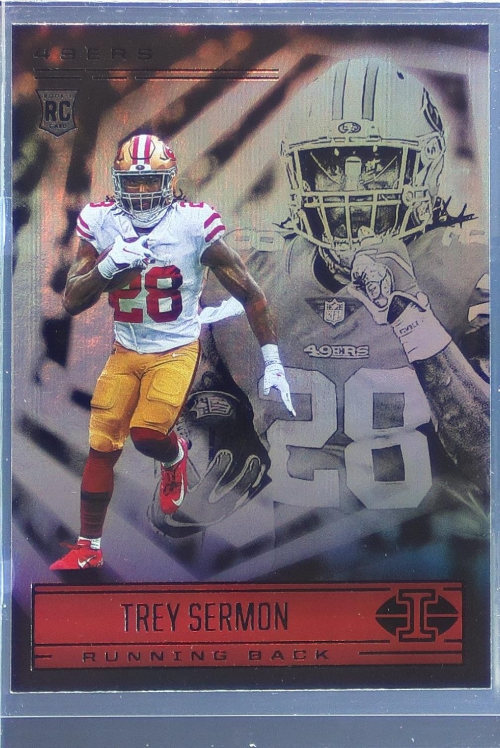 2021 Illusions Trey Sermon Retail RC #82 49ers