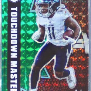 2021 Mosaic A.J. Brown #TM-10 Titans Touchdown Masters Mosaic Green