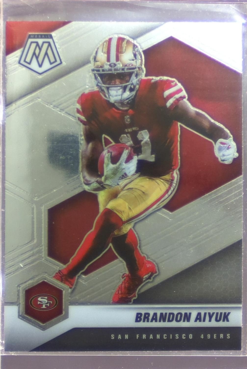 2021 Mosaic Brandon Aiyuk #177 49ers