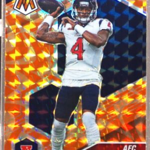 2021 Mosaic DeShaun Watson Prizm Reactive Orange #223 Texans