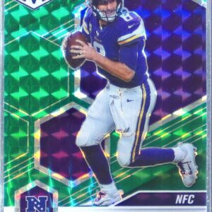 2021 Mosaic Kirk Cousins Prizm Green #209 Vikings