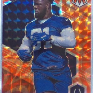 2021 Mosaic Kwity Paye Prizm Reactive Orange RC #351 Colts