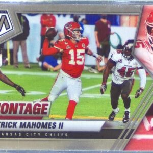 2021 Mosaic Patrick Mahomes II #MON-7 Chiefs Montage
