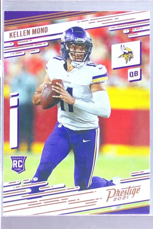 2021 Panini Chronicles Kellen Mond RC #206 Vikings Prestige Rookies Update