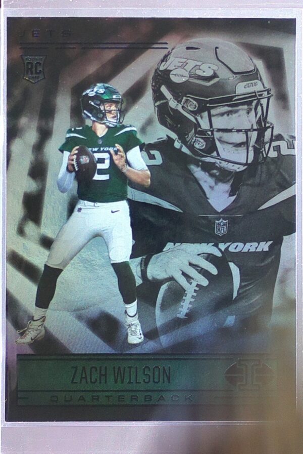 2021 Panini Illusions Zach Wilson Retail RC #60 Jets