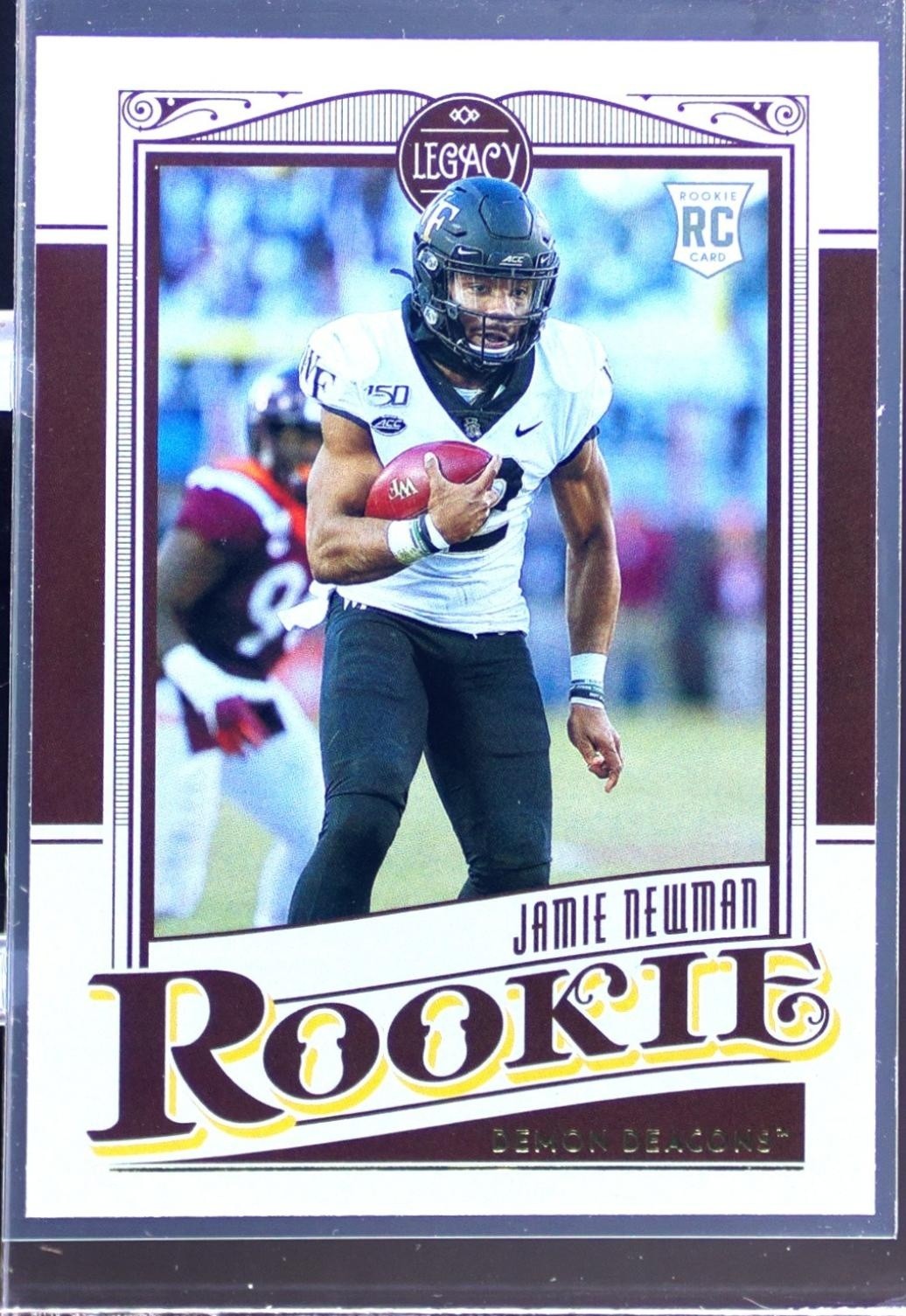 2021 Panini Legacy Jamie Newman RC #147 Deacons