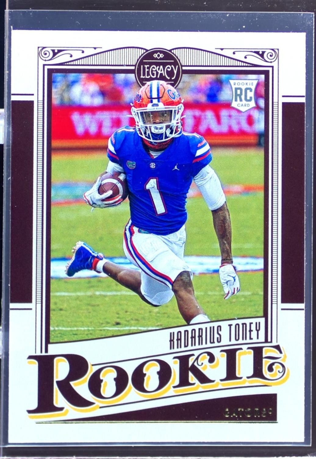 2021 Panini Legacy Kadarius Toney RC #158 Gators