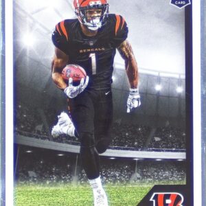 2021 Panini NFL Sticker & Card Collection Ja'Marr Chase RC #76 Bengals Cards