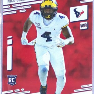2021 Panini Prestige Nico Collins Xtra Points Premium Red /299 RC #237 Texans