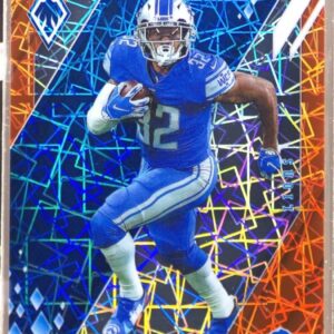 2021 Phoenix D'Andre Swift Orange Lazer /99 #37 Lions