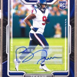 2021 Playbook Brevin Jordan RC Signatures Auto #183 Texans