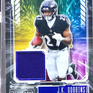 2021 Playbook J.K. Dobbins JSY #ZC-JKD Ravens Zoning Commission Material