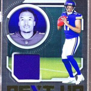 2021 Playbook Kellen Mond RC JSY #NXT-KMO Vikings Next Up Jerseys