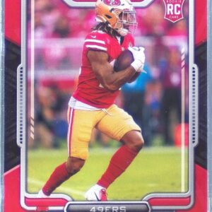 2021 Playbook Trey Sermon RC #126 49ers