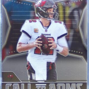 2021 Playoff Tom Brady #CA-TBR Buccaneers Call to Arms