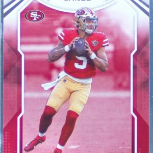 2021 Playoff Trey Lance Kickoff RC #203 49ers