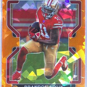2021 Prizm Brandon Aiyuk Orange Ice #52 49ers