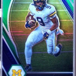 2021 Prizm Draft Picks Chris Evans  Green RC #115 Wolverines