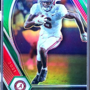 2021 Prizm Draft Picks DeVonta Smith Green RC #101 Tide