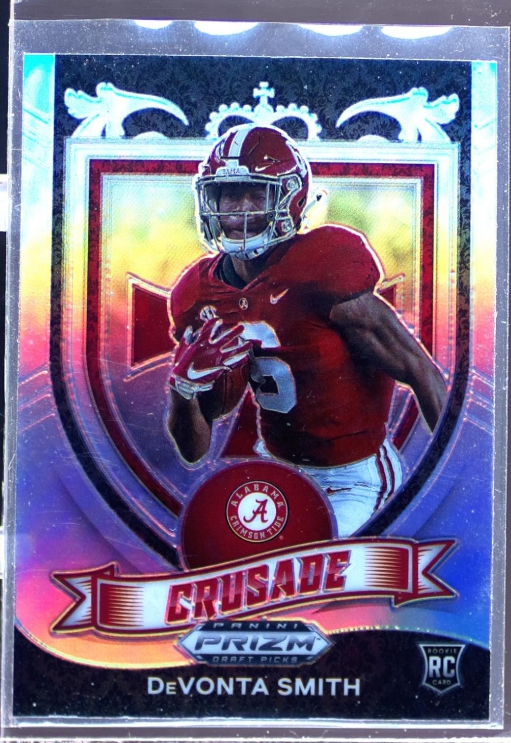 2021 Prizm Draft Picks DeVonta Smith Silver RC #165 Tide