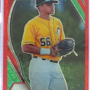 2021 Prizm Draft Picks Erik Rivera Red Donut Circles Prizm /99 #PDP215