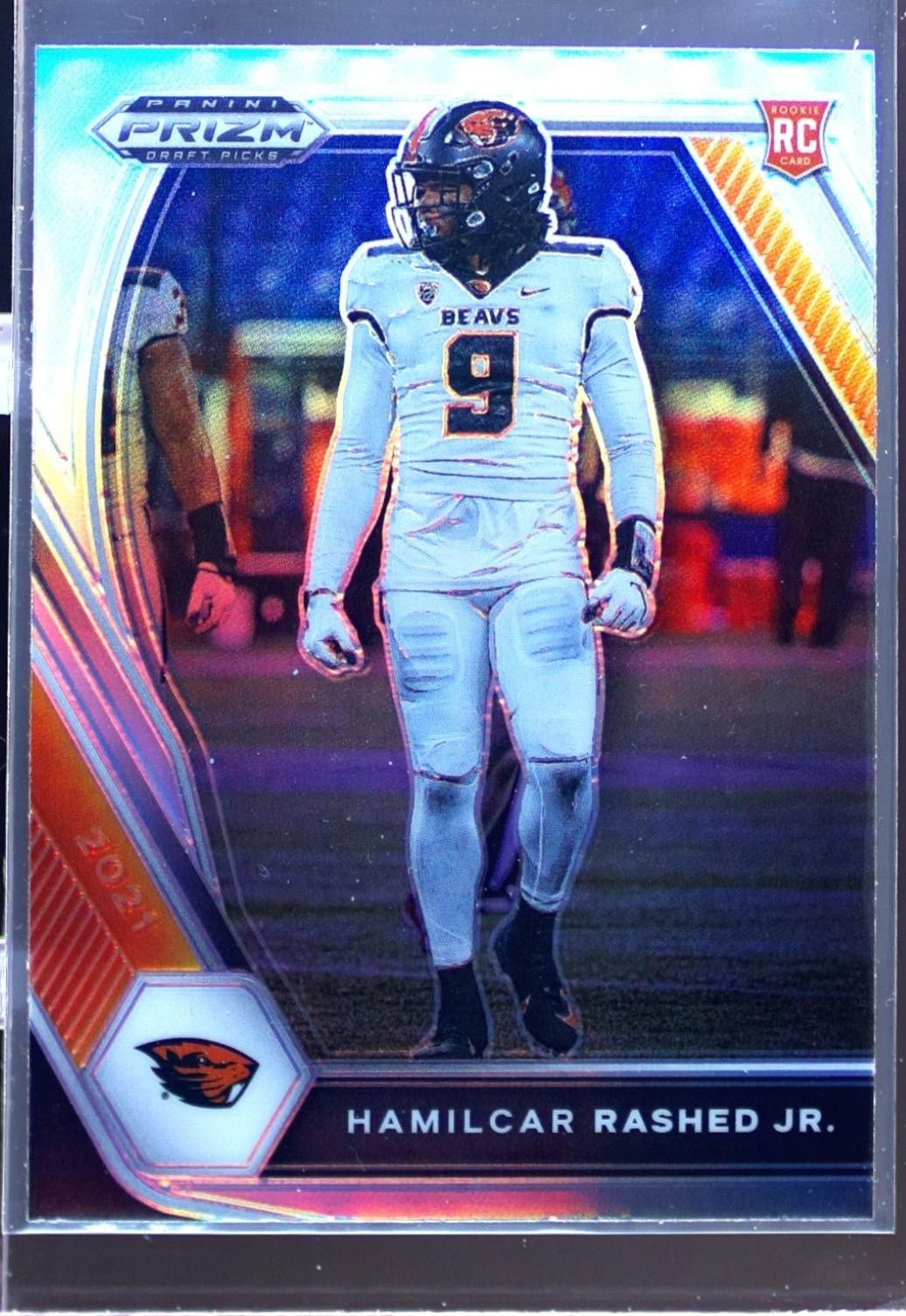 2021 Prizm Draft Picks Hamilcar Rashed Jr. Silver RC #141 Beavers
