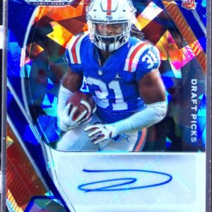 2021 Prizm Draft Picks Shawn Davis Auto /75 RC #DPA-SDA Gators Blue Ice