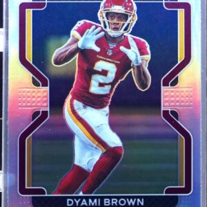 2021 Prizm Dyami Brown Silver RC #353 Team