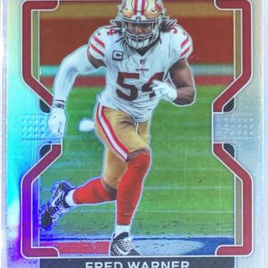 2021 Prizm Fred Warner Silver #59 49ers