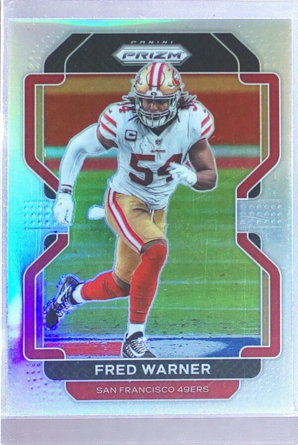 2021 Prizm Fred Warner Silver #59 49ers