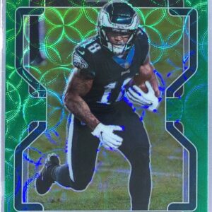 2021 Prizm Jalen Reagor Green Scope /75 #219 Eagles