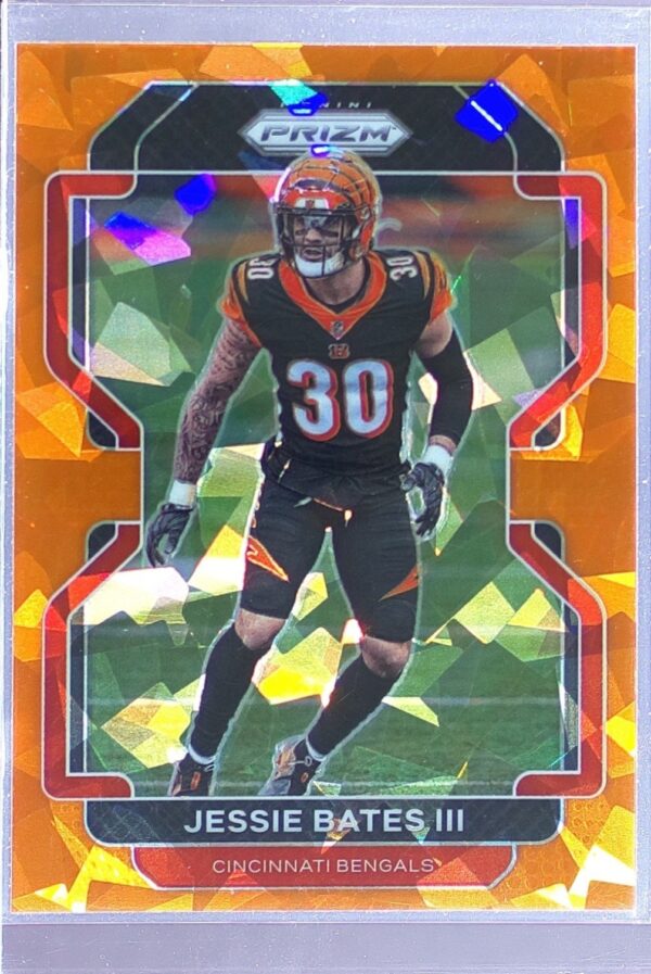 2021 Prizm Jessie Bates III Orange Ice #276 Bengals