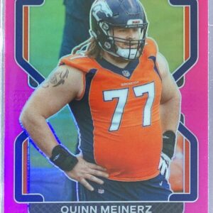2021 Prizm Quinn Meinerz Pink RC #430 Broncos