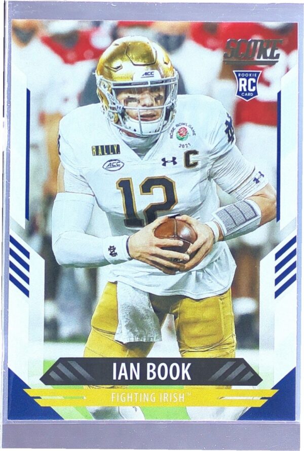 2021 Score Ian Book RC #364 Irish
