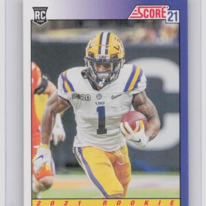 2021 Score Ja'Marr Chase #TB5 Tigers 1991 Throwback