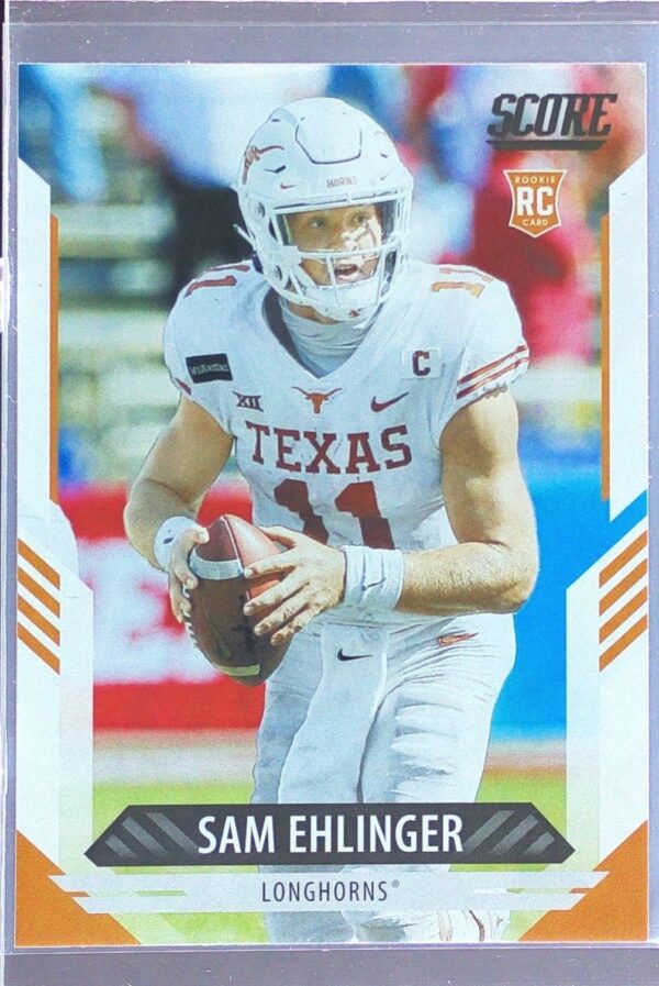 2021 Score Sam Ehlinger RC #362 Longhorns