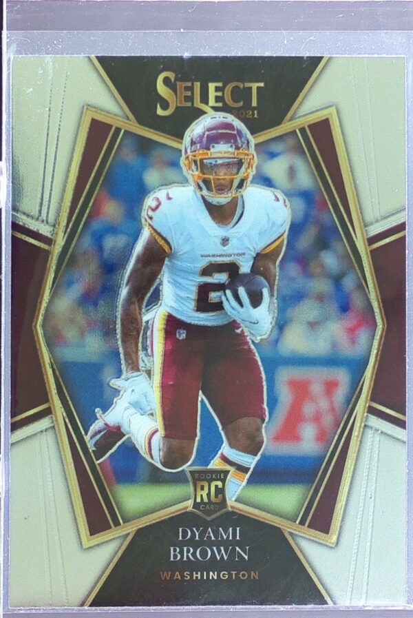 2021 Select Dyami Brown RC #167 Redskins