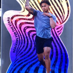 2021 SkyBox Metal Universe Champions Trey Lance #RFS-23 Reaching for the Stars