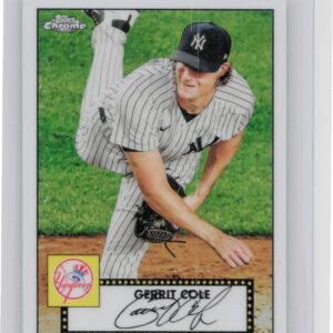 2021 Topps Gerrit Cole #TC52-25 Yankees 1952 Topps Redux Chrome