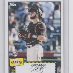 2021 Topps Joey Bart #T52-49 Giants 1952 Topps Redux